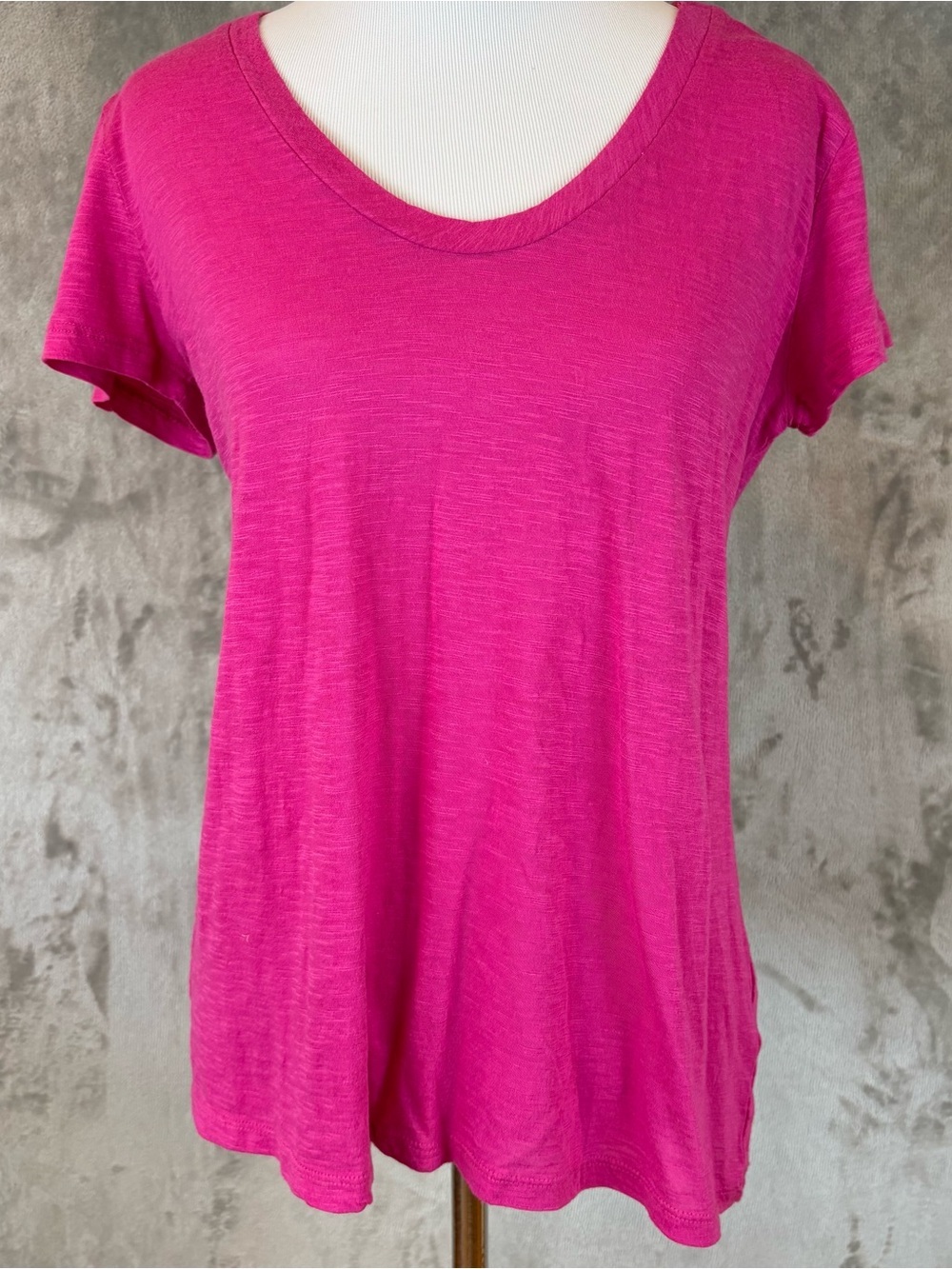 Halogen Pink Short-Sleeve Scoop Neck Tee Wmn’s S